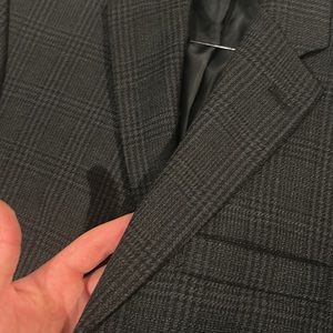 Haggar Patterned Black Blazer (38R)